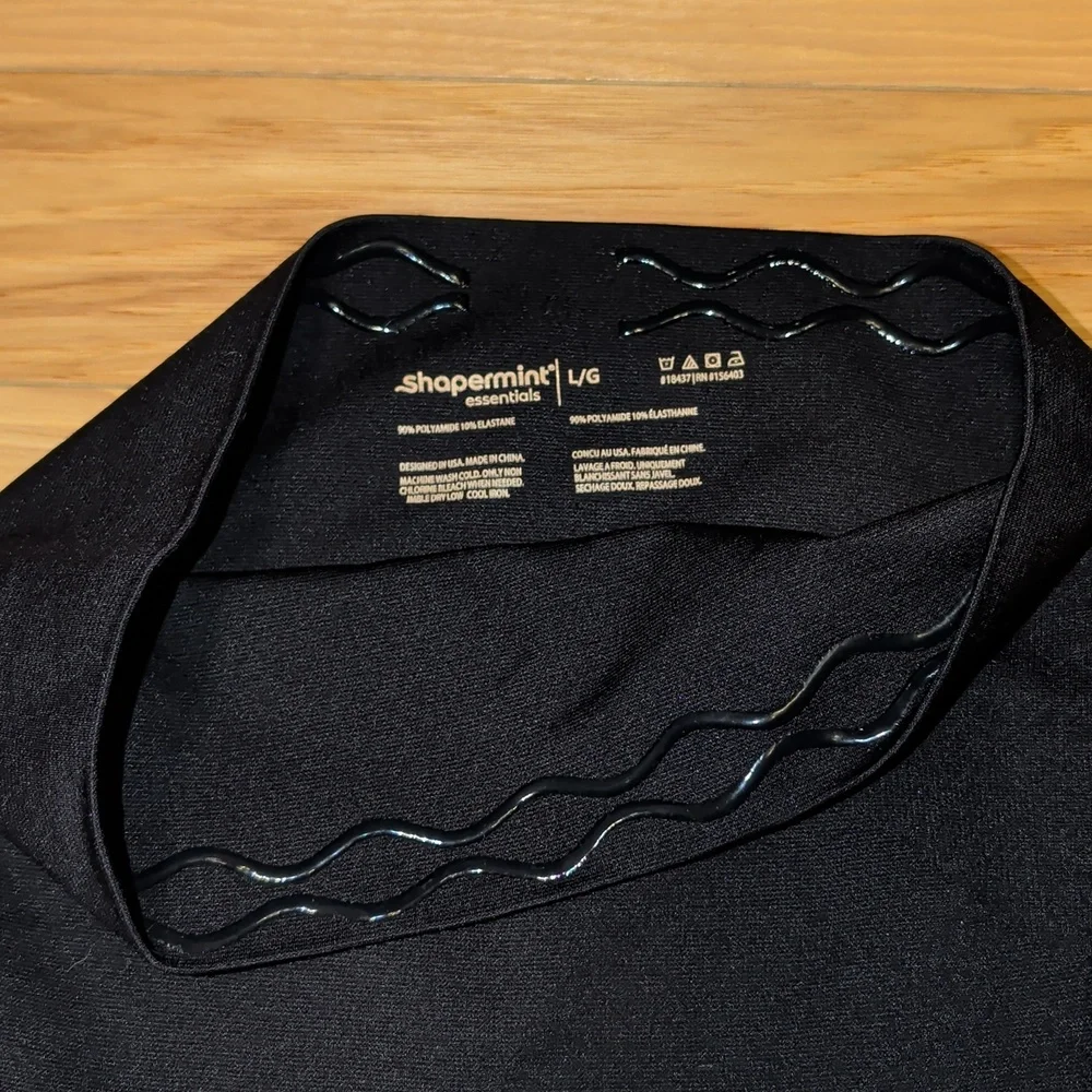 NWOT Shapermint Black High-Waist Shaping Shorts